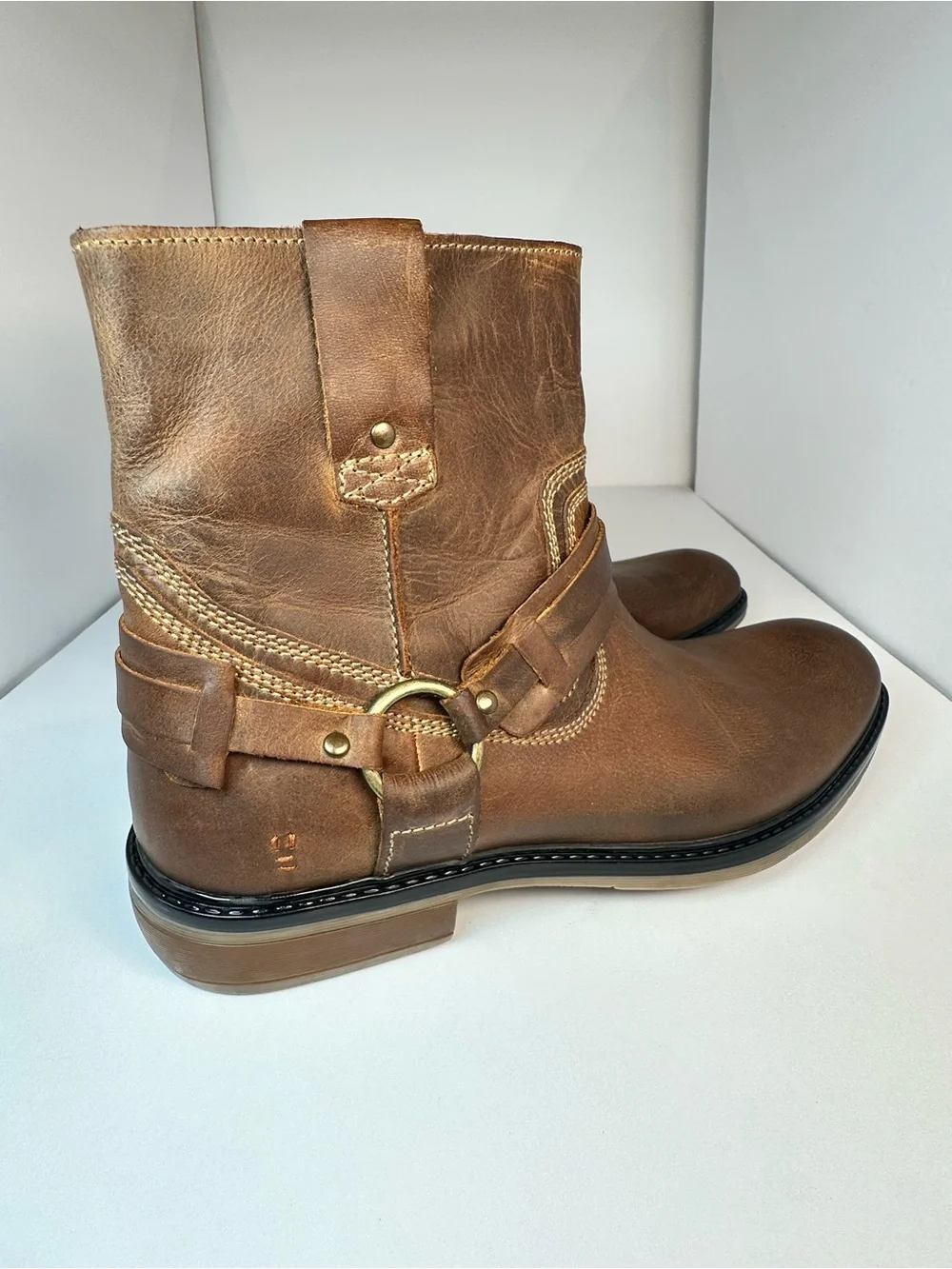 Roan by Bed Stu Colton II Leather Men's Boot Colors:Tan Greenland MM Size 11.5